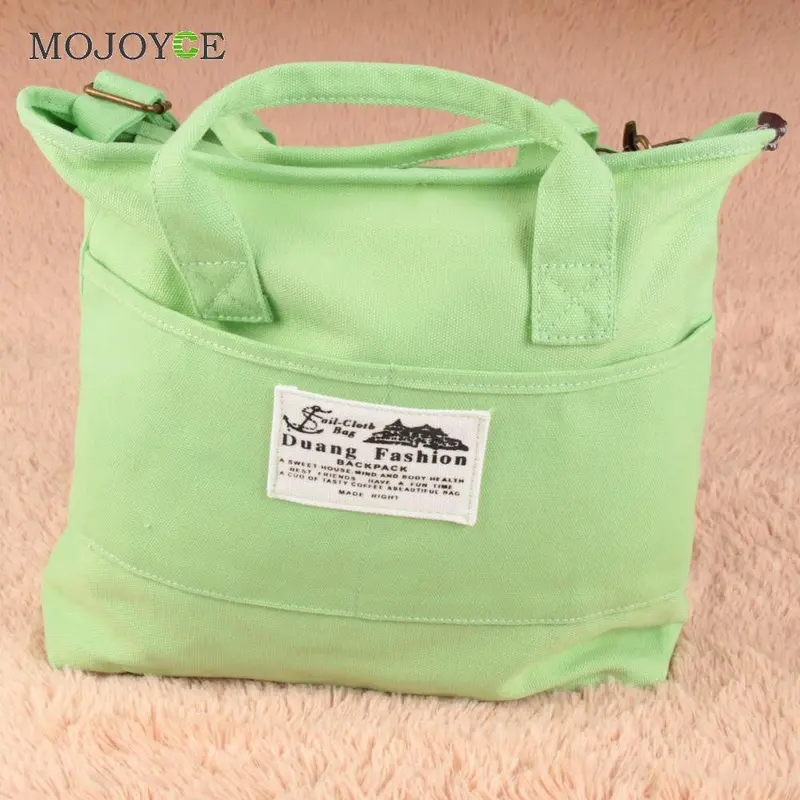 Candy Color Women Bags Zipper Canvas Shoulder Versatile Letter Print Bag Women Messenger Bag Bolsas Feminina Clutch 3