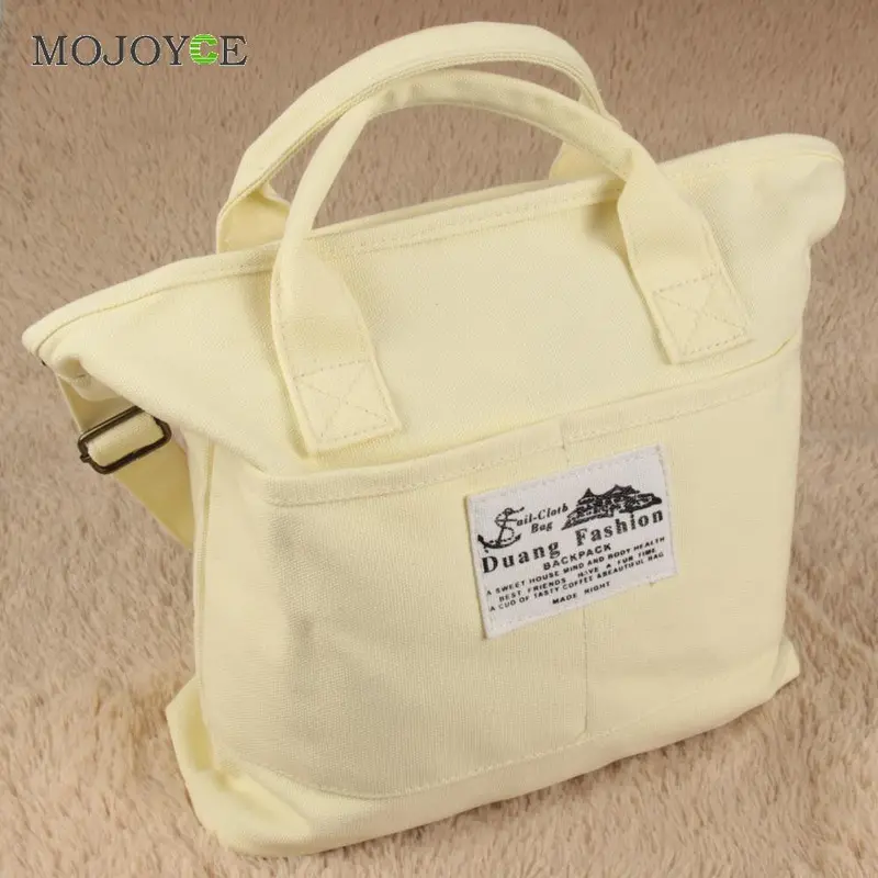 Candy Color Women Bags Zipper Canvas Shoulder Versatile Letter Print Bag Women Messenger Bag Bolsas Feminina Clutch 4