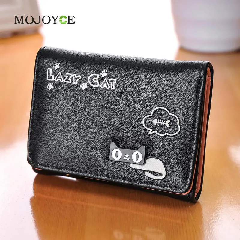 Candy Color Women Wallets Girl Purse Card Holder Cartoon Pu Leather Clutch Bag Handbag Carteira Womens Wallets And Purses 2
