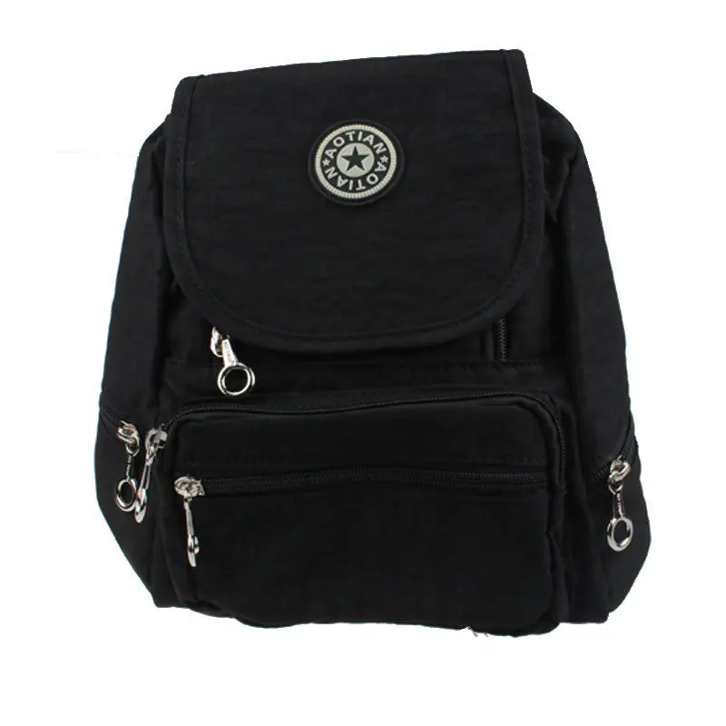 Canvas Backpack Women Casual School Bags For Girls Rucksack Satchel Leisure Travel Oversize Shoulder Bag #4 2