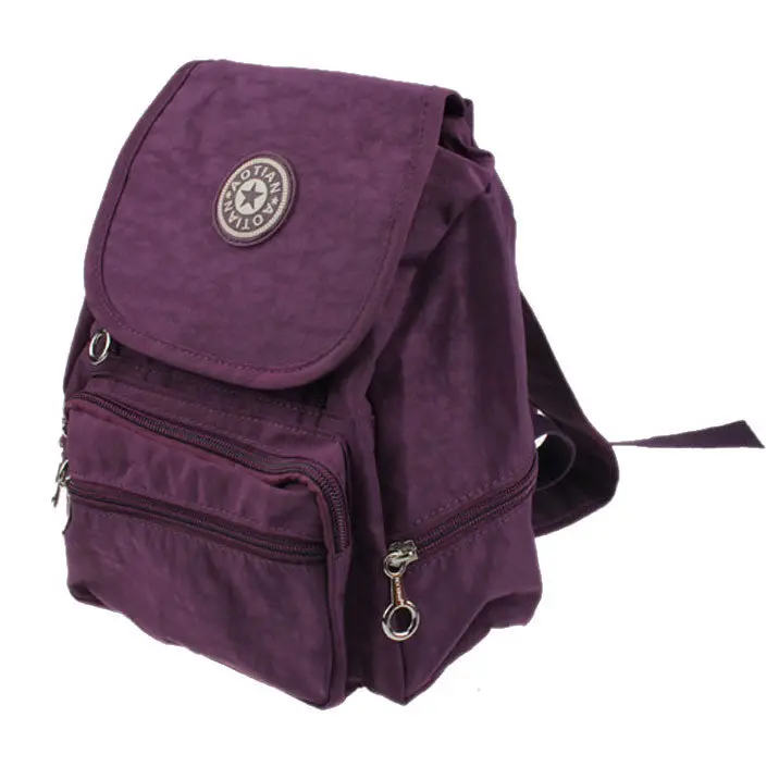 Canvas Backpack Women Casual School Bags For Girls Rucksack Satchel Leisure Travel Oversize Shoulder Bag #4 5