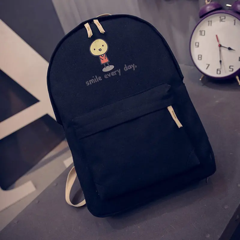 Canvas Backpack Women Rucksack Mochilas Backpacks For Teenage Girls Travel Satchel Mochila Feminina School Bags For Teenagers 1
