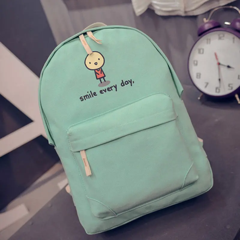 Canvas Backpack Women Rucksack Mochilas Backpacks For Teenage Girls Travel Satchel Mochila Feminina School Bags For Teenagers 2