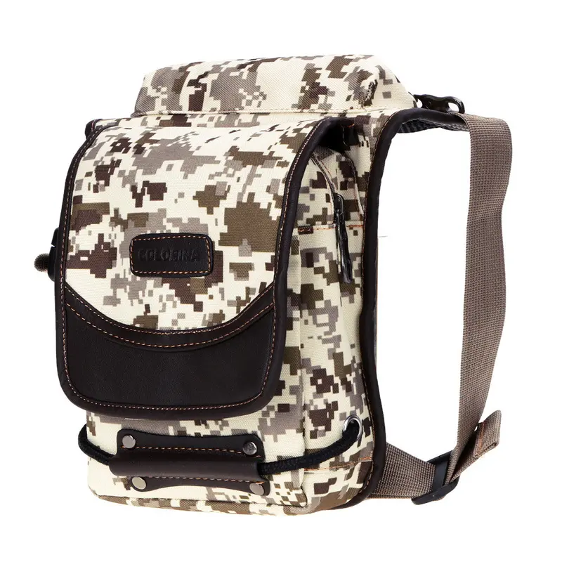Canvas Drop Waist Leg Bag Waist Pack Male Belt Bicycle And Motorcycle Pack Military Riding Messenger Bag Camouflage Drop Pack 1