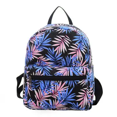 Canvas Shoulder Bag Printing Backpack School Backpack Mochila Girls Casual Travel Vintage Mochila Feminina 1