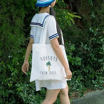 Canvas Women Bag Creative Printing Shoulder Bag Casual Tote Handbag Totes Shopper Travel Beach Bags Bolsas 3