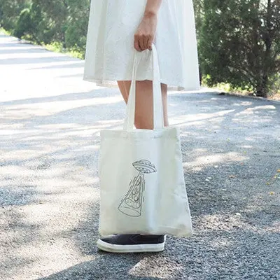 Canvas Women Bag Creative Printing Shoulder Bag Casual Tote Handbag Totes Shopper Travel Beach Bags Bolsas 5