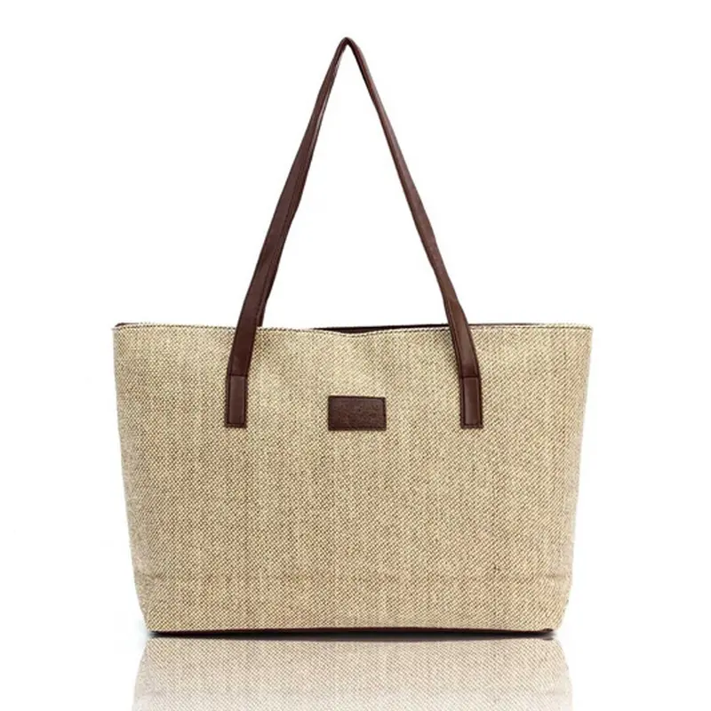 Canvas Women Handbag Casual Tote Shoulder Bags Portable Bag Large Capacity Shopping Totes Style Bolsos 1