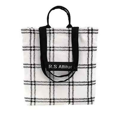 Canvas Women Shoulder Bag Er Handbags Tote Cross Body Bags Large Capacity Ladies Shopping Bag Bolsa 1