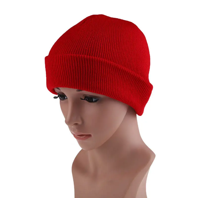 Cap Casual Men Women Hats Beanie Knit Ski Cap Hip-Hop Warm Unisex Wool Hat Chapeu Feminino Gorras 1