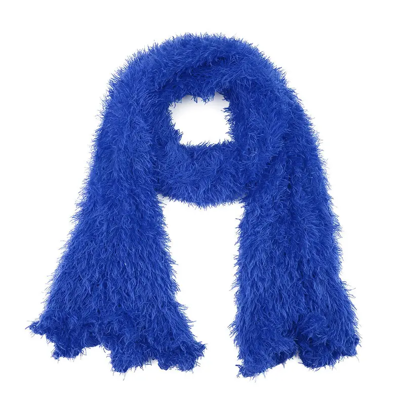 Cappa Scarf Multifunction Pashmina Multi-Perforce Diy Shawls High Elasticity Scarf Stretchy Tippet Practical Gift 3