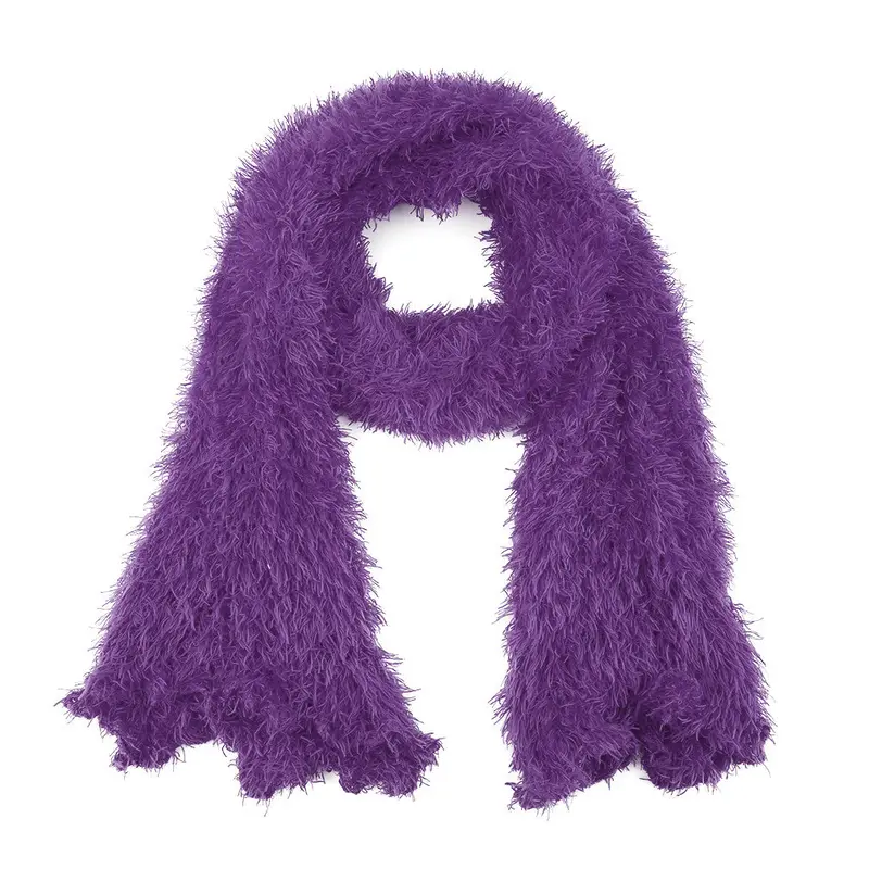 Cappa Scarf Multifunction Pashmina Multi-Perforce Diy Shawls High Elasticity Scarf Stretchy Tippet Practical Gift 5