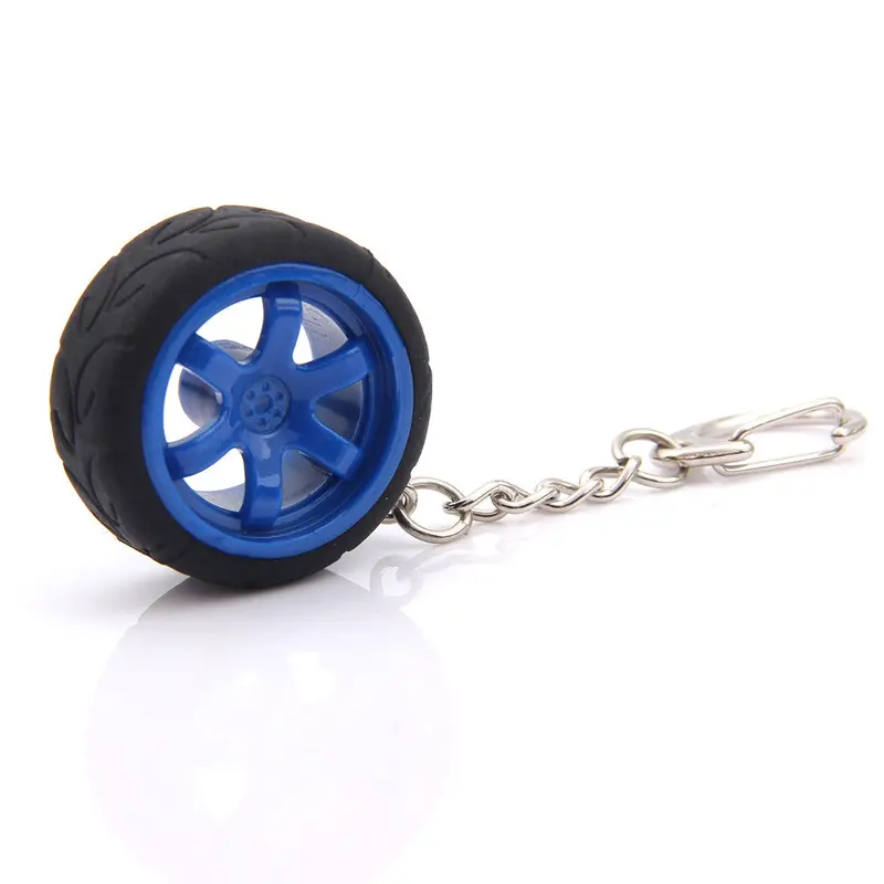Car Key Chain Cool Gifts For Men Popular Creative Car Auto Mini Wheel Rim Tyre Key Chain Keyring Feida 1