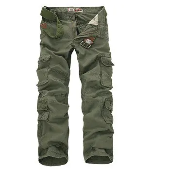 Cargo Pants Warmsports Baggy Pants Cotton Trousers For Camouflage Military Tactical Overalls Hombre 10
