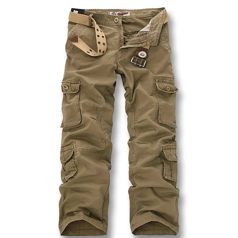 Cargo Pants Warmsports Baggy Pants Cotton Trousers For Camouflage Military Tactical Overalls Hombre 6
