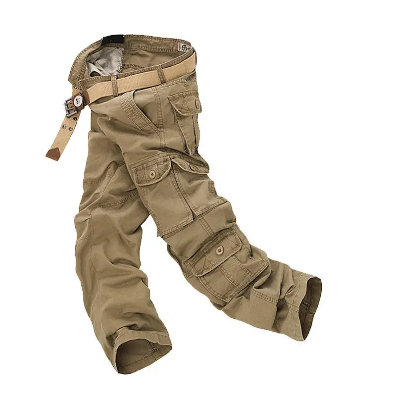 Cargo Pants Warmsports Baggy Pants Cotton Trousers For Camouflage Military Tactical Overalls Hombre 8