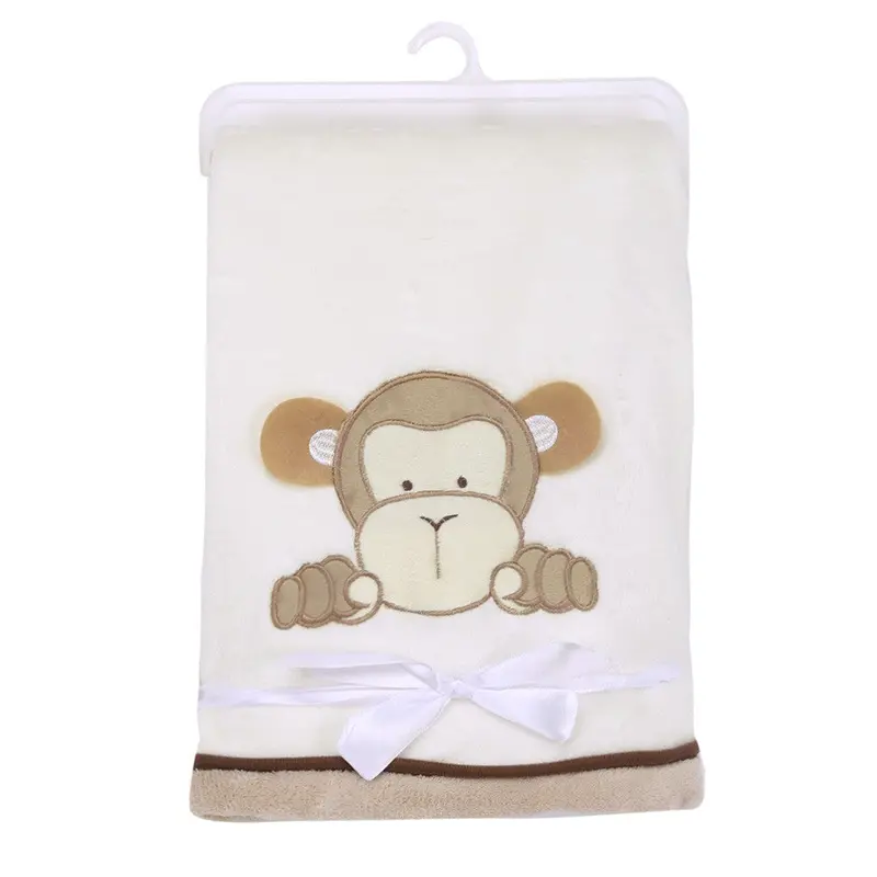 Cartoon Baby Blankets Coral Fleece Infant Swaddle Stroller Wrap For Borns Baby Bedding Blanket 1