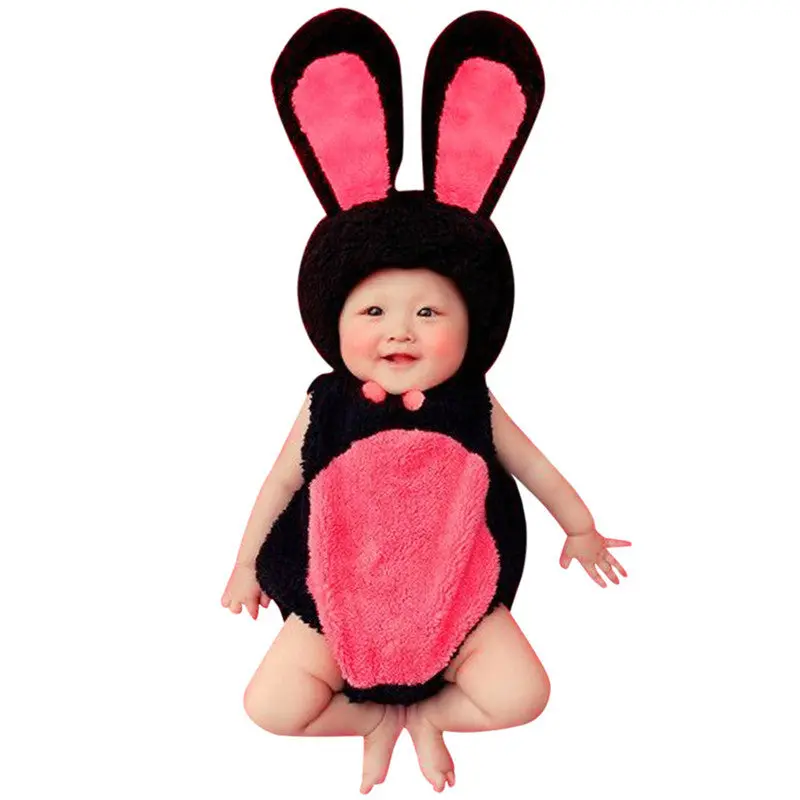 Cartoon Character Born Pography Props Comfortable 0-12 Month Born Crochet Outfits Baby Pography Props 1
