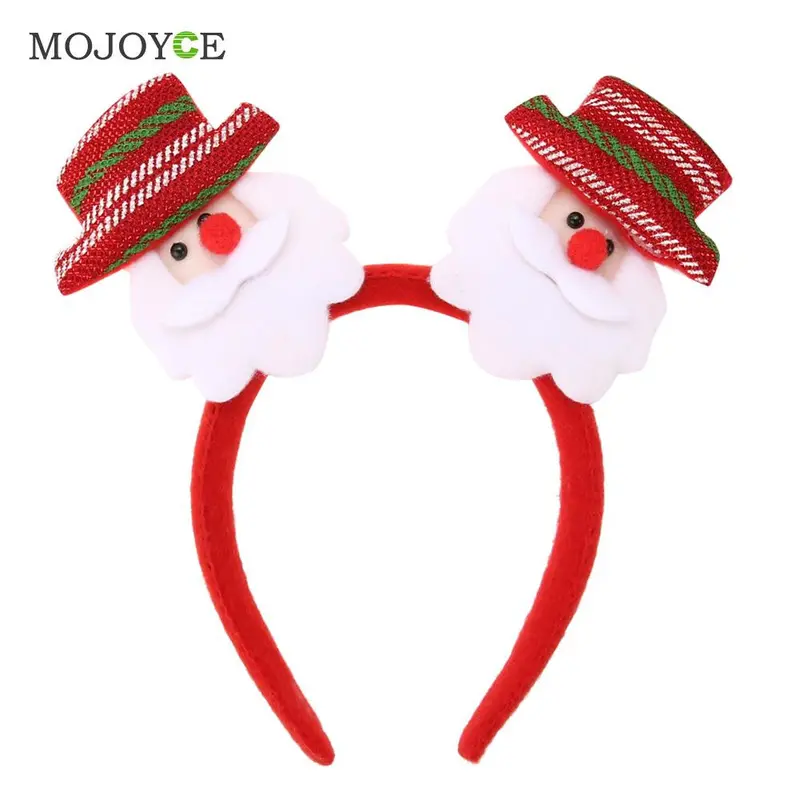 Cartoon Flashing Christmas Headband Light Up Hair Band Accessories 1