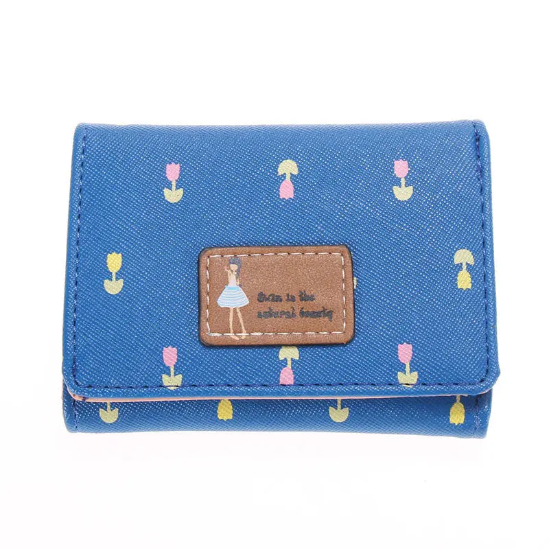 Cartoon Girl Wallet Short Purse Cartoon Purses Lovely Women Wallets 4
