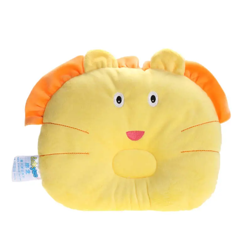 Cartoon Lion Baby Pillow Born Infant Sleep Shape Toddler Positioner Anti Roll Cushion Flat Head Pillow Protection 1