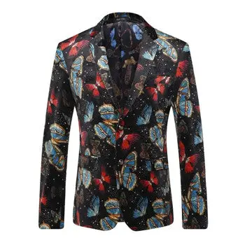 Casual Blazers Groom Wedding Dress Suits Terno Masculino Bleiser Hombre Herren Anzug Casual Slim Fit Suit 1