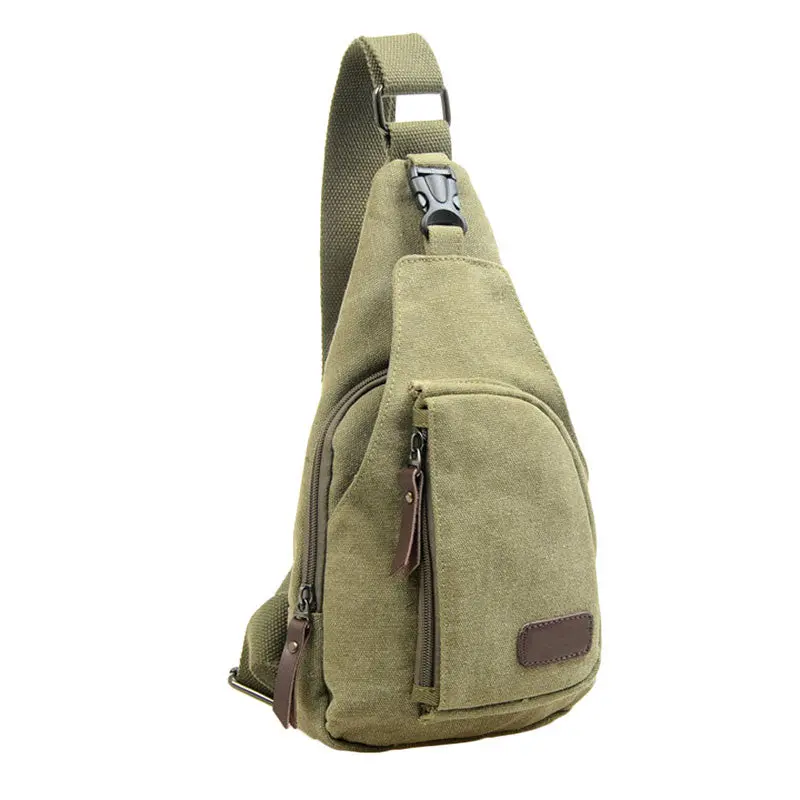 Casual Canvas Unbalance Back Pack Men Crossbody Shoulder Bag Outdoor Shoulder Bag Men Handbags 1