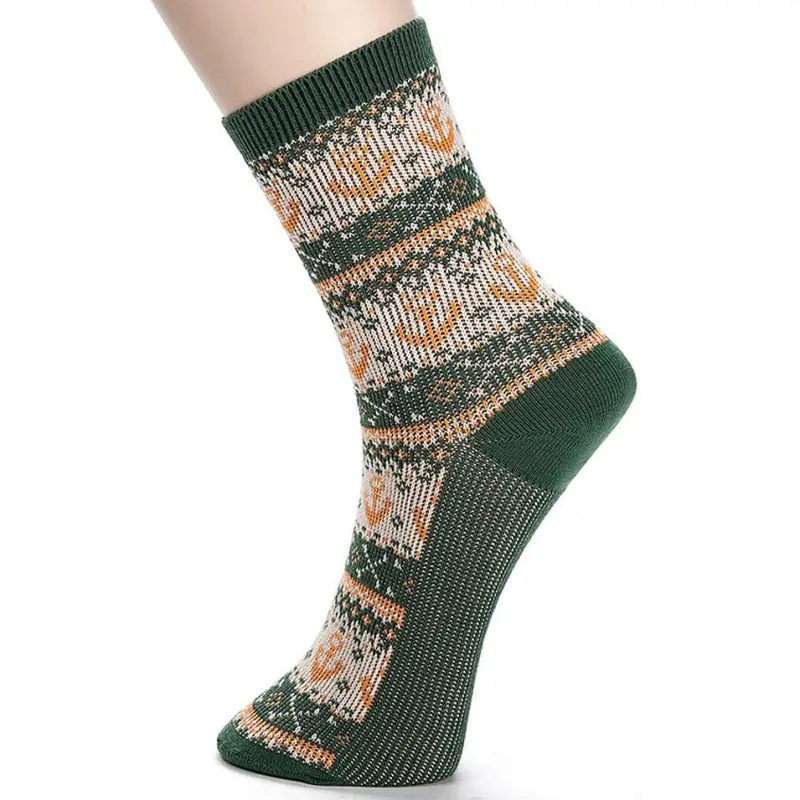 Casual Cotton Socks Design Multi-Color Fashion Dress Mens Women's Socks 2