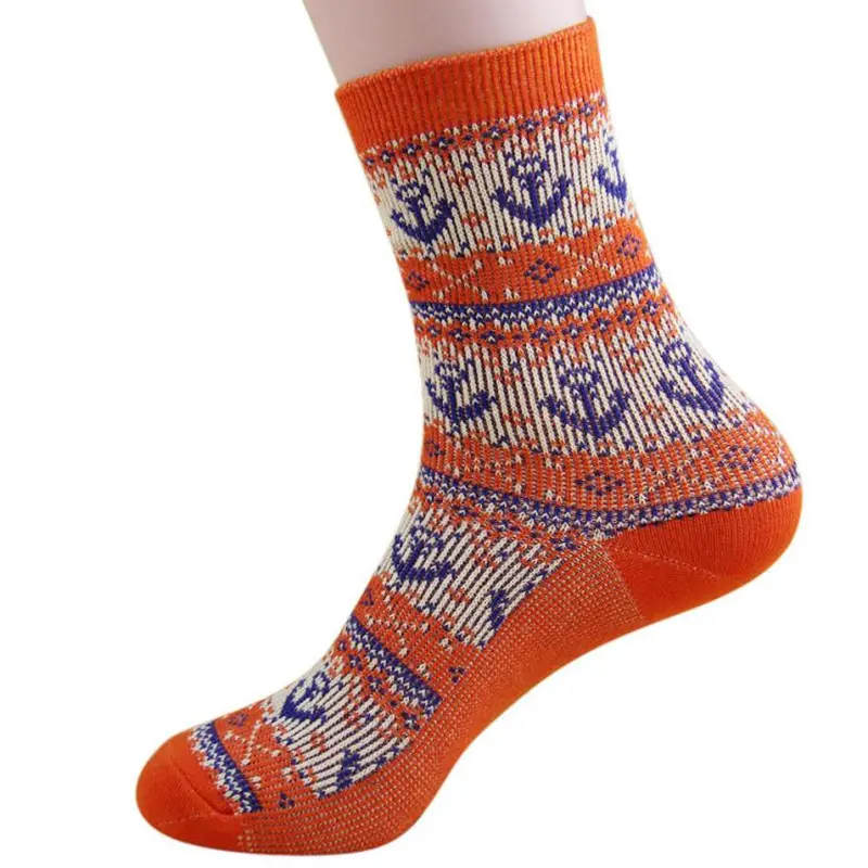 Casual Cotton Socks Design Multi-Color Fashion Dress Mens Women's Socks 3