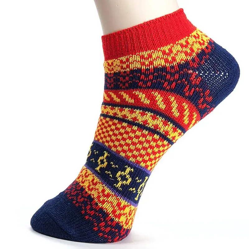 Casual Cotton Socks Design Multi-Color Fashion Dress Women's Socks 1