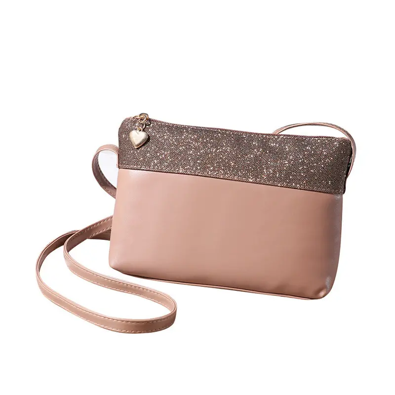 Casual Delicate Women Bag Leather Shining Decorate Shoulder Hbag Satchel Purse Hobo Messenger Bags Crossbody Bolsa Feminina 1