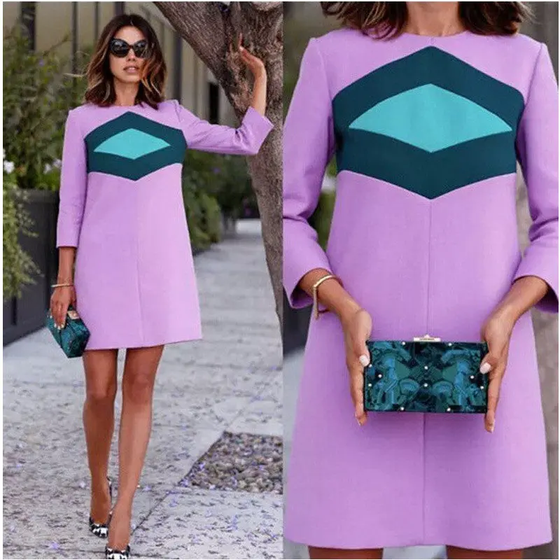 Casual Dresses Dress Dlothes For Women Dress Vestidos Women Vintage A-Line Dress Vestidos Zx055 1