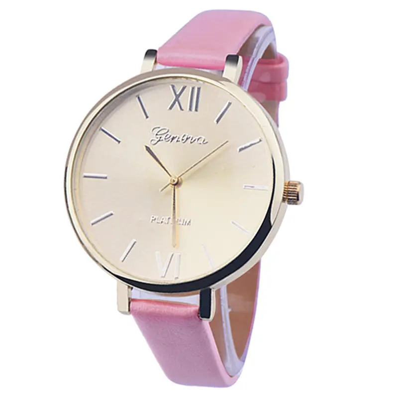 Casual Elegant Faux Leather Watch Women Relojes Thin Slim Vintage Watch Women Dress Watches Bracelet Montre 4