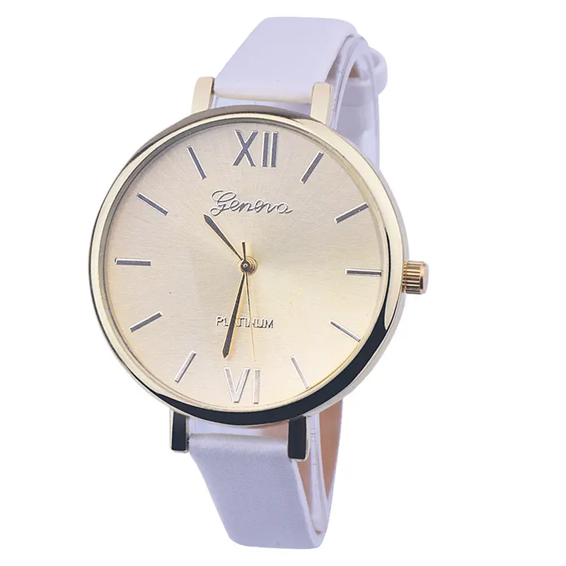 Casual Elegant Faux Leather Watch Women Relojes Thin Slim Vintage Watch Women Dress Watches Bracelet Montre 5