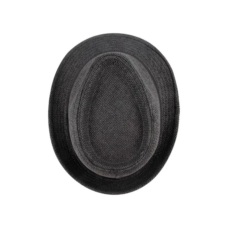Casual Hemp Cotton Panama Hats Caps Jazz Hat Fedora Cap 1