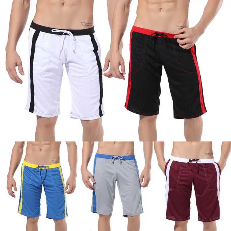 Casual Men Shorts Jogginghose Sweatshorts Tanz Fitness Home Shorts Basic 7