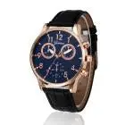 Casual Montre Relogio Masculino De Luxo Pu Leather Band Analog Alloy Quartz Wrist Watch Relojes Hombre Feida 1