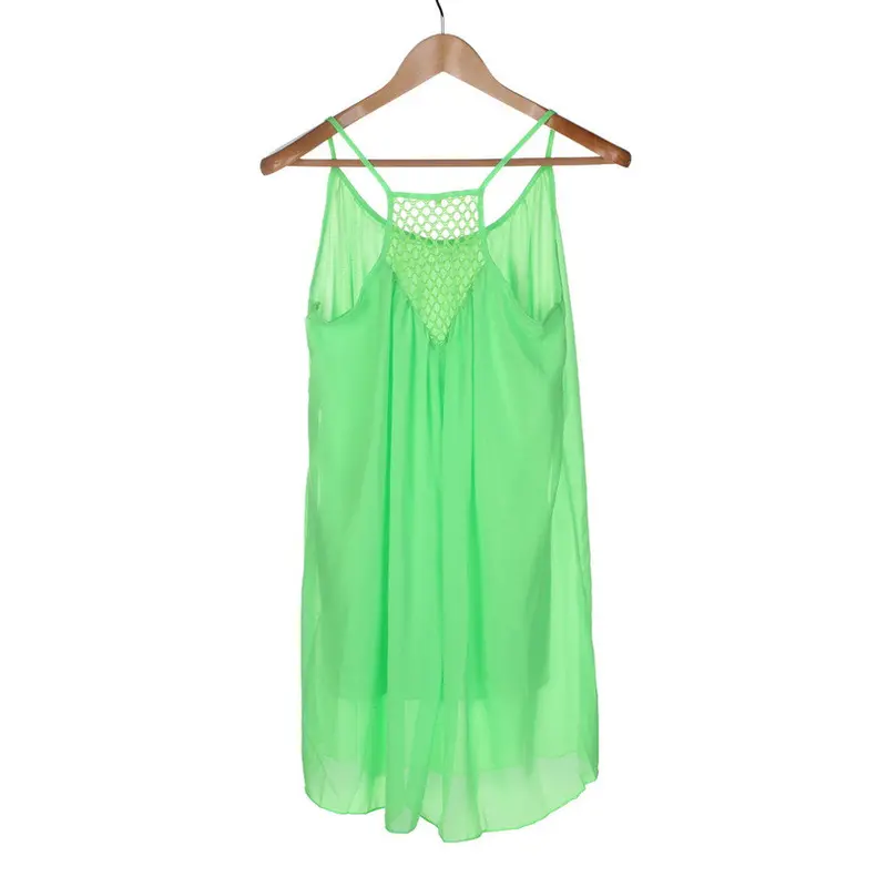 Casual Sleeveless Camisole Evening Party Beach Mini Dress 3