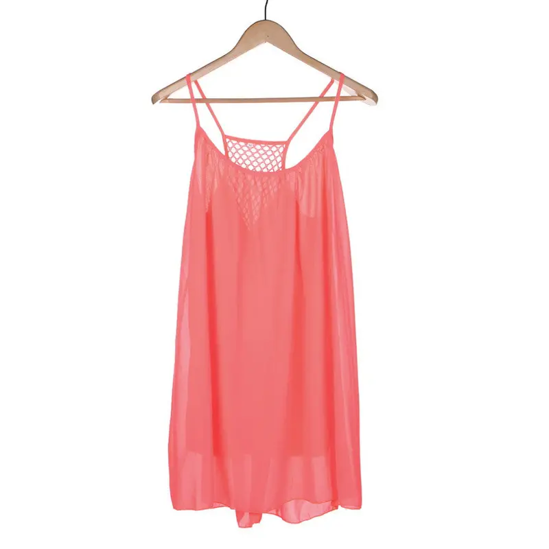 Casual Sleeveless Camisole Evening Party Beach Mini Dress 4