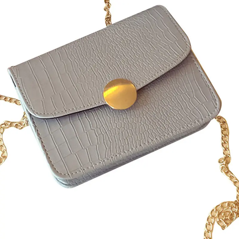 Casual Small Women Bags Chain Leather Messenger Bag Hbag Purse Sling Crossbody Shoulder Ladies Bolsa Feminina Clutch Bag 4