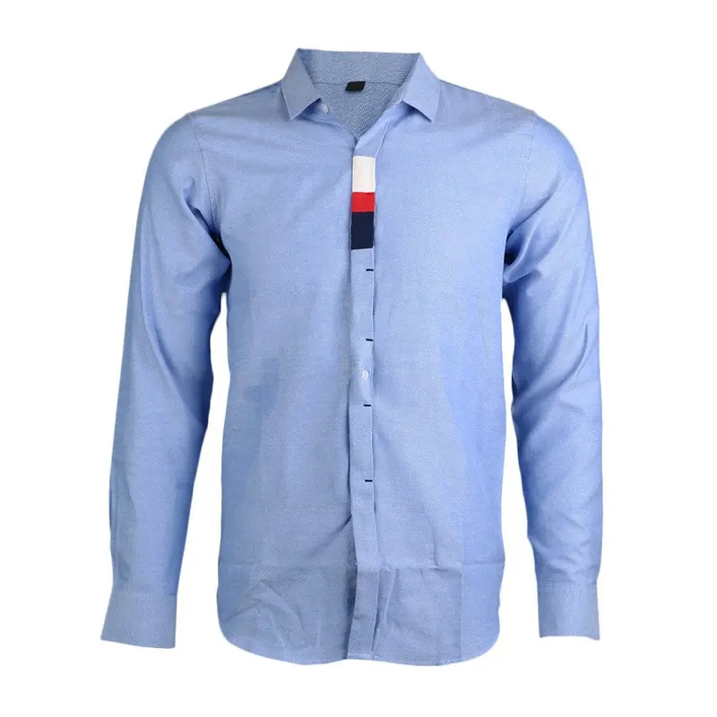 Casual Stylish Casual Slim Fit Silhouette Long Sleeve Dress Shirt Tops Whitegrayblue Mlxlxxlxxxl 7