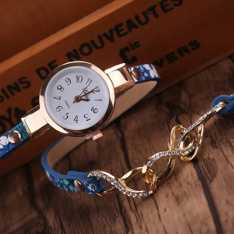 Casual Watch Quartz Watches Women Analog Rhinestone Crystal Relogio Reloj Women Friendship Quartz Wrist Watch Gifts 2