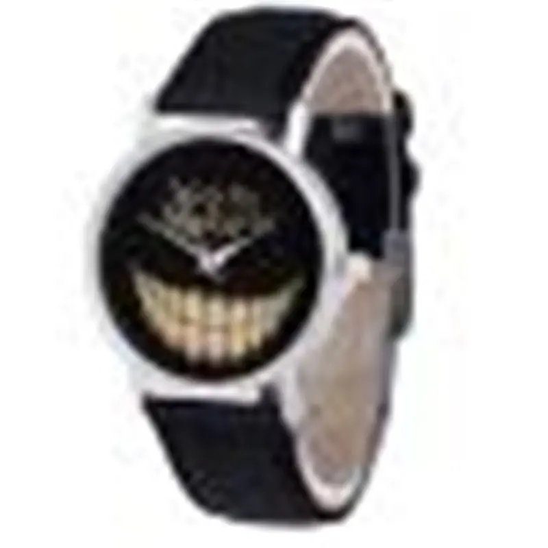 Casual Watch Women Men Leisure Time Faux Leather Analog Smiling Face Wrist Watches Watch Relogio Feminino Feida 1