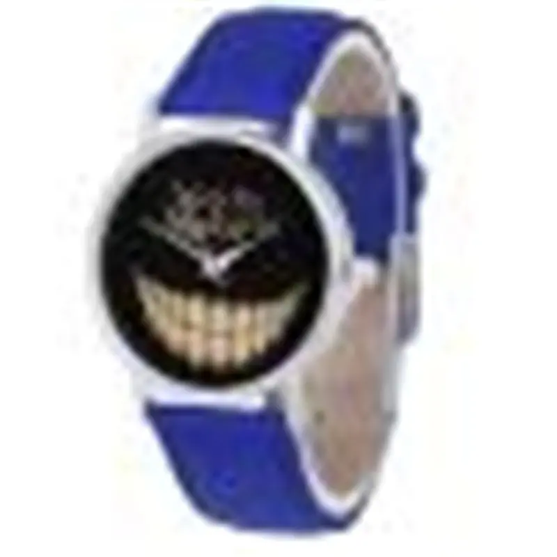 Casual Watch Women Men Leisure Time Faux Leather Analog Smiling Face Wrist Watches Watch Relogio Feminino Feida 2