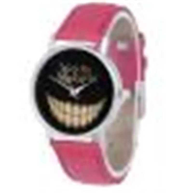 Casual Watch Women Men Leisure Time Faux Leather Analog Smiling Face Wrist Watches Watch Relogio Feminino Feida 5