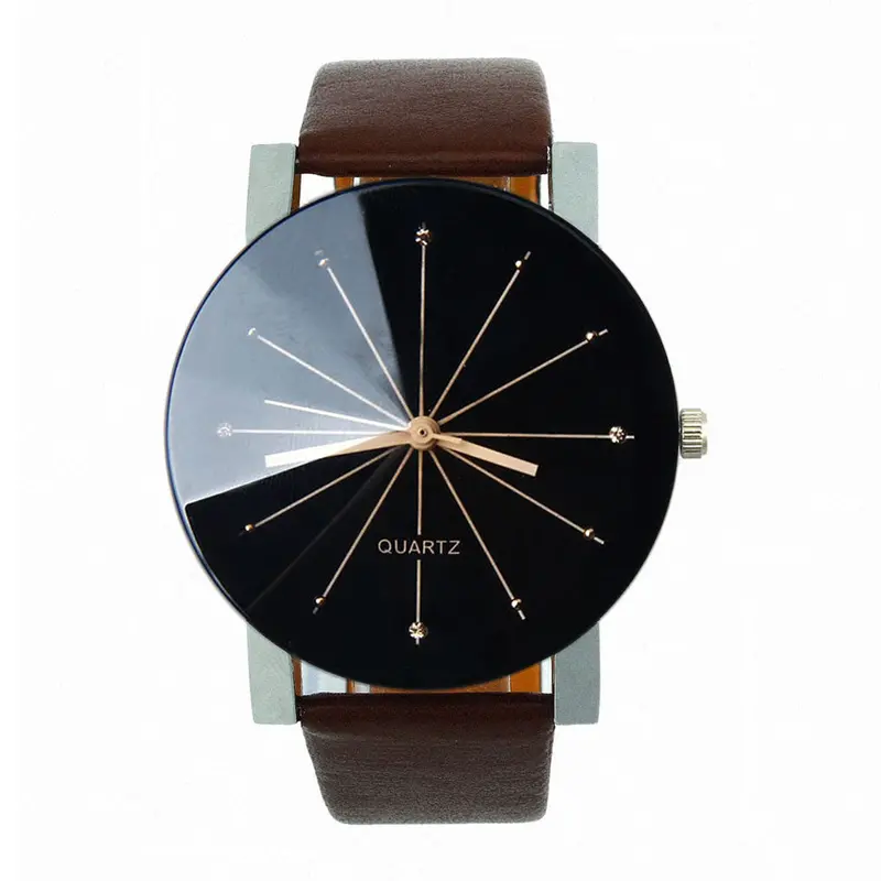 Casual Watch Women Men Quartz Watch Leather Band Analog Wristwatches Sports Watches Relogio Dress Reloj Dropship 1