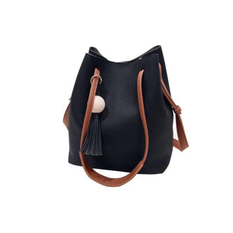 Casual Women Bag Crossbody Hbags Tassel Leather Messenger Shoulder Bags Famoushbag Tote Purse Shopping Bag 1