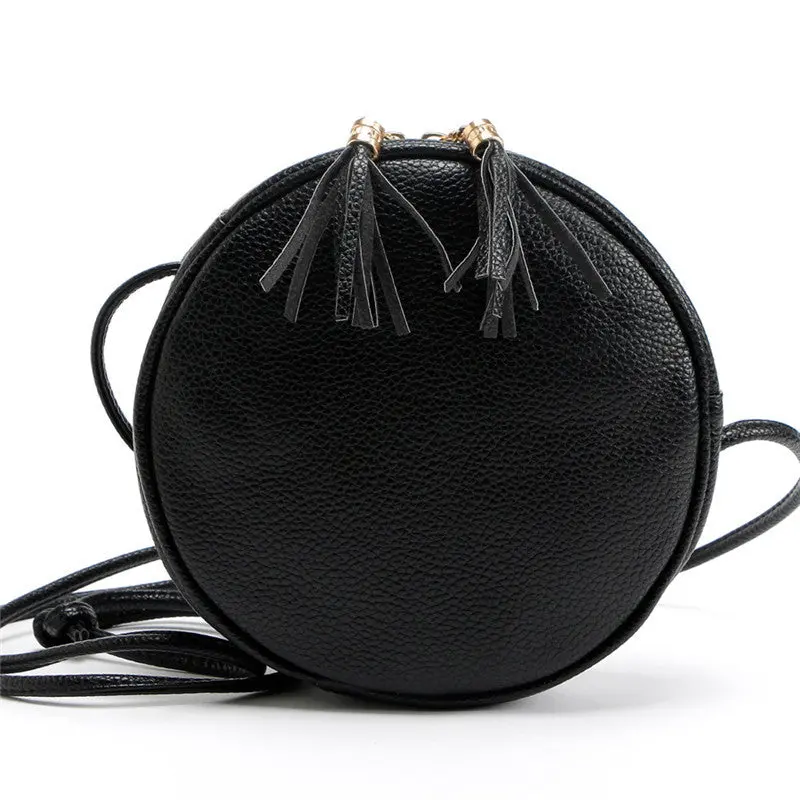 Casual Women Bag Round Crossbody Hbags Leather Messenger Shoulder Bags Famoushbag Women Bags Designer Travel Bag 1