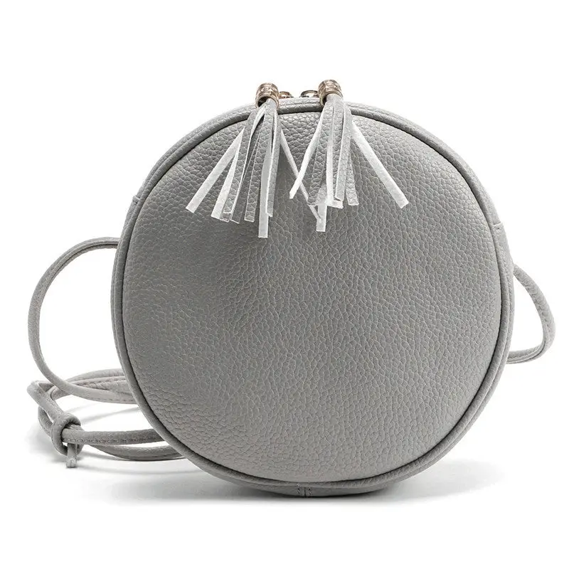 Casual Women Bag Round Crossbody Hbags Leather Messenger Shoulder Bags Famoushbag Women Bags Designer Travel Bag 3