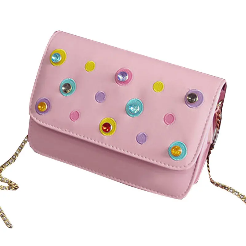 Casual Women Bags Chain Leather Messenger Bag Hbag Purse Sling Crossbody Shoulder Ladies Bolsa Feminina Clutch Bag 2